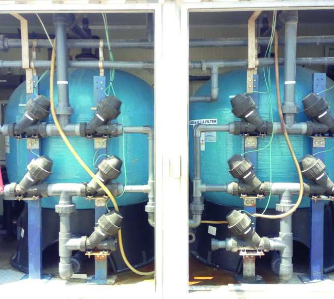 Drinking water polishing