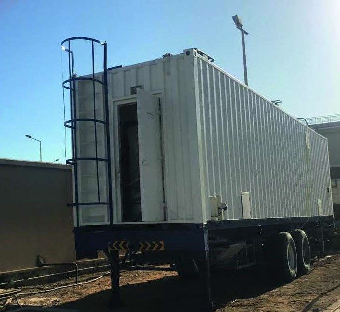 Portable EA sanitary treatment plant in Yanbu