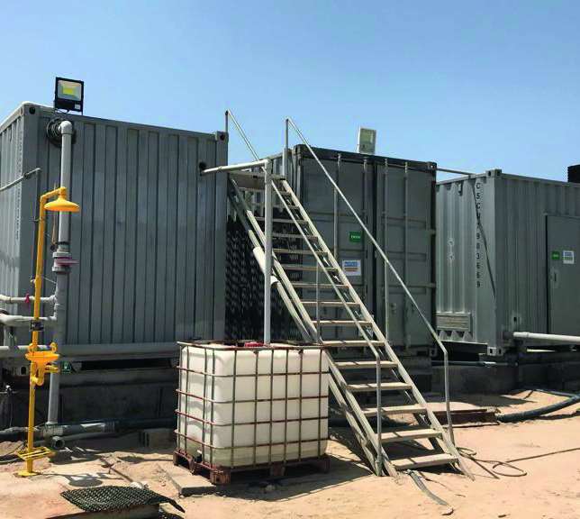 Containerised package plants